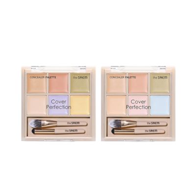 Консилер The Saem Cover Perfection Concealer Palette 02 Cover&Light — фото 4