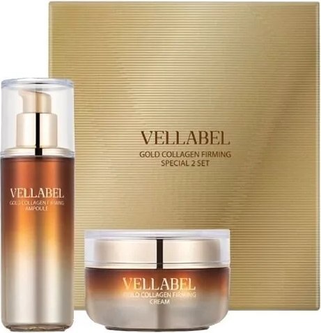 Набор косметики для лица The Saem Vellabel Gold Collagen Firming Special 2 Set
