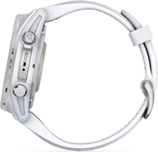 Умные часы Garmin Fenix 8 AMOLED 43mm / 010-02903-00 (серебристый/белый)