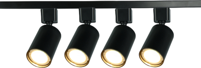 

Трековый светильник, TR70-SET4-GU10-BK / Б0063956
