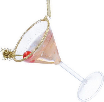 

Елочная игрушка, All Glass. Коктейль с вишней / 02651