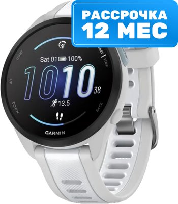 Умные часы Garmin Forerunner 165 Music 43mm / 010-02863-31