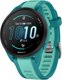 Умные часы Garmin Forerunner 165 Music 43mm / 010-02863-32 (зеленый/бирюзовый ремешок) - 