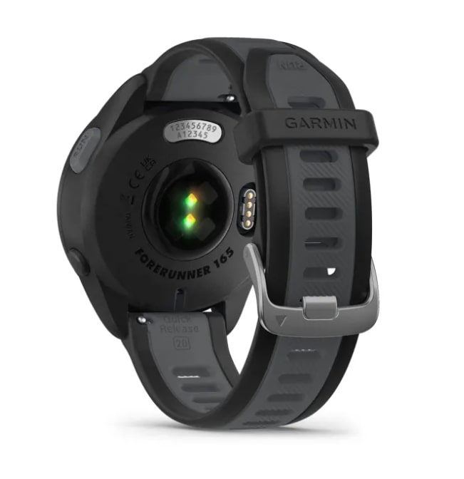 Умные часы Garmin Forerunner 165 Music 43mm / 010-02863-30 (черный/серый ремешок) — фото 6