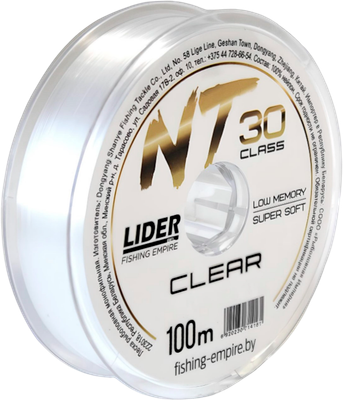 

Леска монофильная, Nt30 Clear 100м 0.45мм / CNT-045