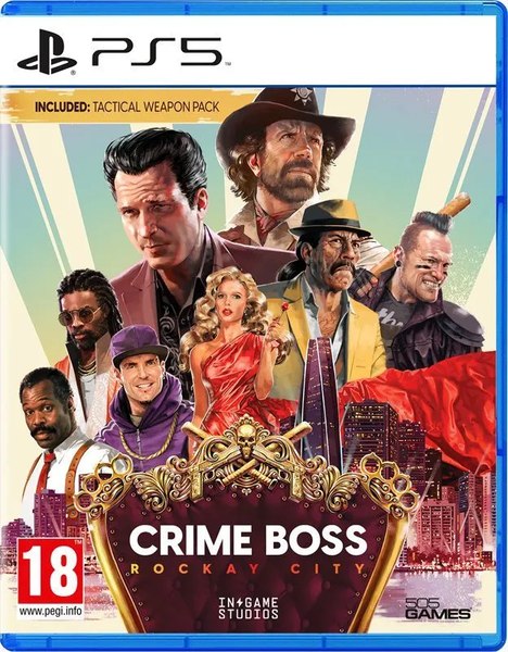 Игра для игровой консоли PlayStation 5 Crime Boss Rockay City