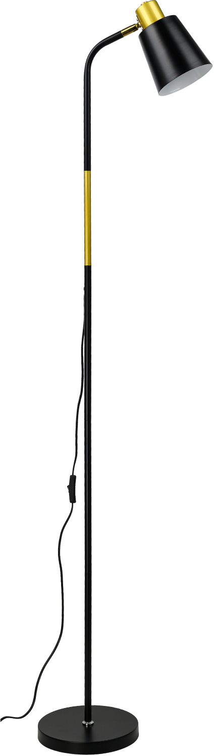 Торшер ArtStyle HT-188B (черный/антик)