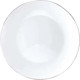 Тарелка столовая обеденная ROYAL GARDEN Round Classic Gold RG-C0033 - 