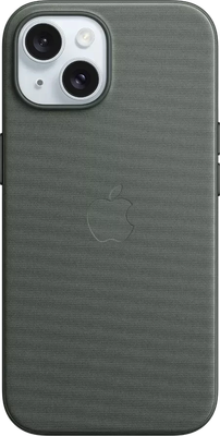 Чехол-накладка Apple FineWoven Case w/MagSafe для iPhone 15 Evergreen / MT3J3ZM/A -