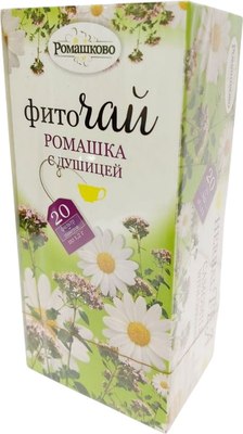 Чай пакетированный Ромашково Ромашка с душицей (20пак) - 