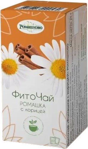Чай пакетированный Ромашково Ромашка с корицей (20пак)