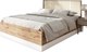 Двуспальная кровать EcoWood Зелль 160x200 / ECO.001.00068.160-200.376WML/1015-2 - 
