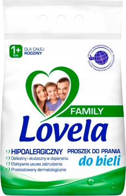 Стиральный порошок Lovela Family для белого белья гипоаллергенный (2.1кг)