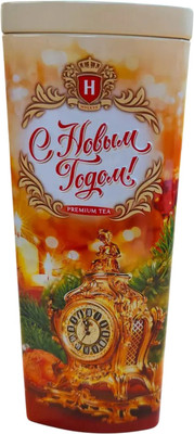 

Чай листовой, С Новым Годом! Часы