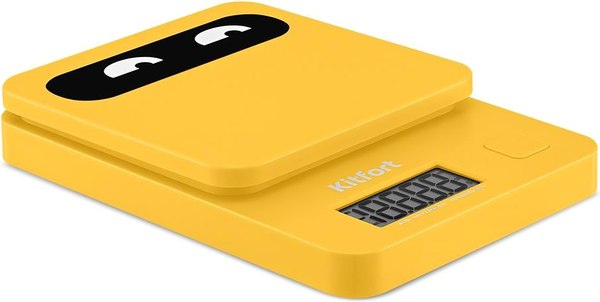 Кухонные весы Kitfort КТ-817-3 (желтый)