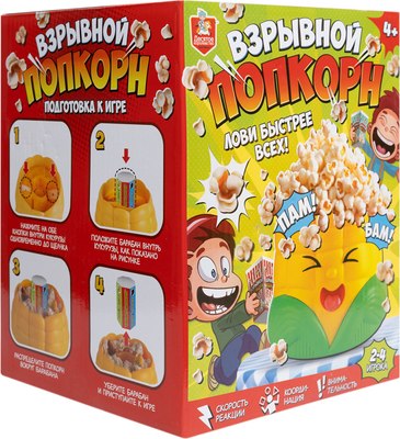 

Настольная игра, Взрывной попкорн / 70014