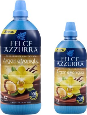 Кондиционер для белья FELCE AZZURRA Argan&Vanilla Концентрат (900мл)