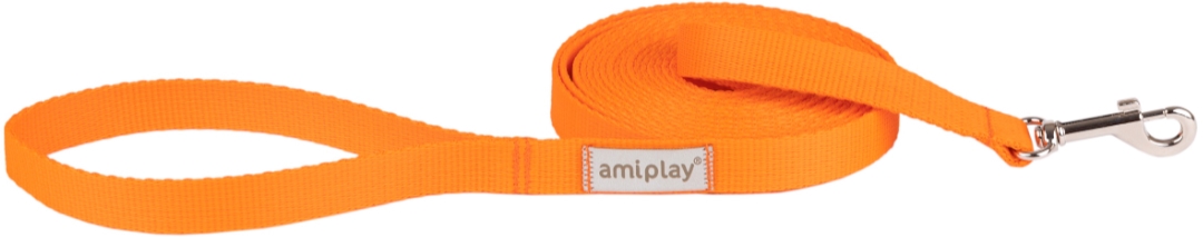 Поводок Ami Play тренировочный L (500x2.5, оранжевый)