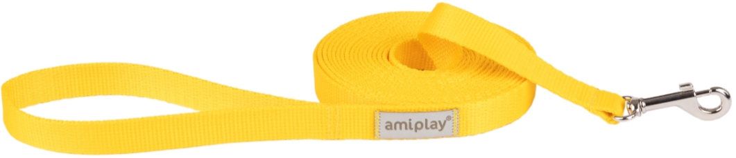 Поводок Ami Play тренировочный M (1000x2, желтый)