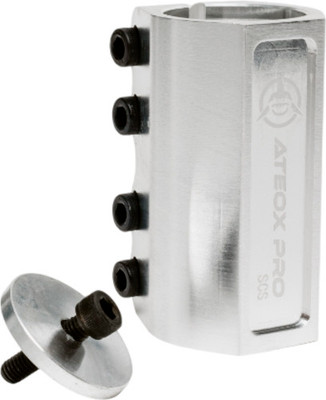 Зажим для самоката Ateox Pro Al 6061T6 SCS / AC05-S (серебристый) -