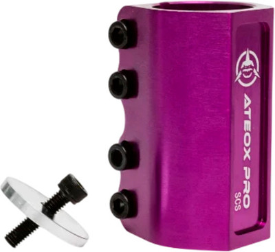 Зажим для самоката Ateox Pro Al 6061T6 SCS / AC05-P (пурпурный) -