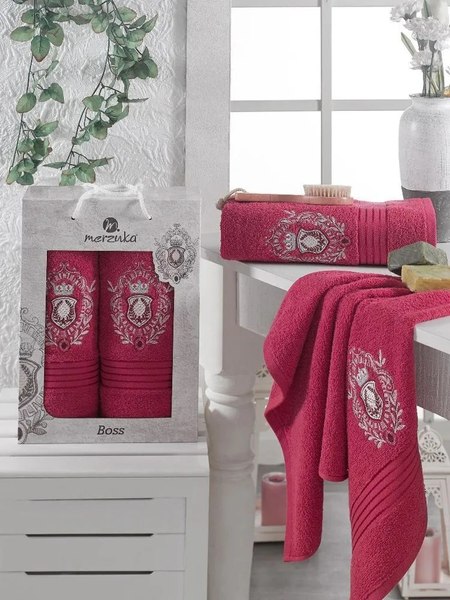Набор полотенец Merzuka Boss 50x80/70x130 / 9807