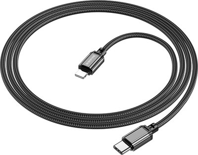 Кабель Borofone BX87 Type-C to Lightning (1м, черный) - 