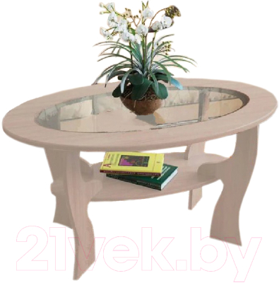 Журнальный столик SV-мебель №4 (сосна карелия)