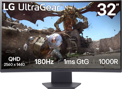 Монитор LG UltraGear 32GS60QC-B - 