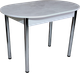 Обеденный стол СВД Юнио 110-140x70 / 055О.П16.Х (бетон/хром) - 