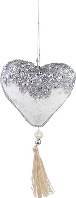 

Подвеска новогодняя, Сердце с кисточкой 688221058W45