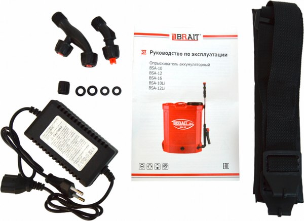 Опрыскиватель аккумуляторный Brait BSA-10Li