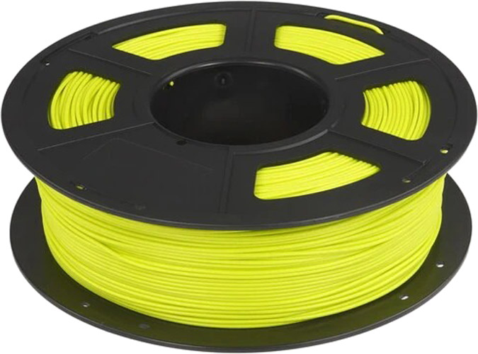 Пластик для 3D-печати NV Print NV-3D-PLA-MATTE-BRIGHT-YELLOW (1.75мм, 1кг, Bright Yellow)