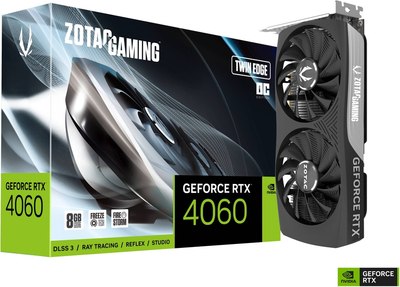 Видеокарта Zotac Gaming GeForce RTX 4060 8GB OC (ZT-D40600H-10M)