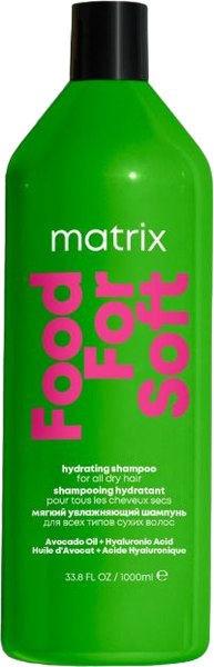 Шампунь для волос MATRIX Food For Soft для сухих волос с маслом авокадо и гиал. кислотой