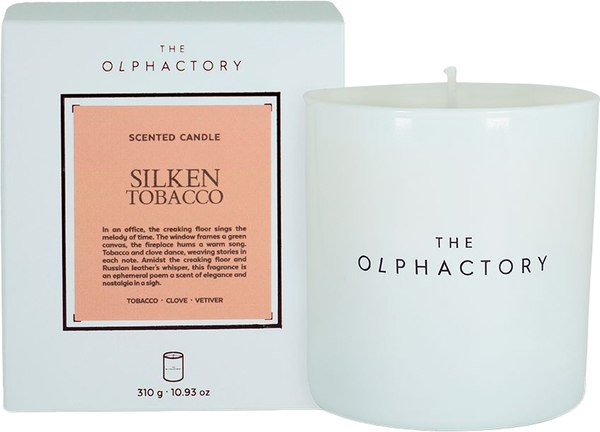 Свеча Ambientair The Olphactory White Insignia Silken Tobacco / VV060SKWTO