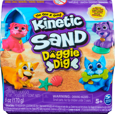 Набор для лепки Spin Master Kinetic Sand. Сюрприз с фигуркой / 43818 - 