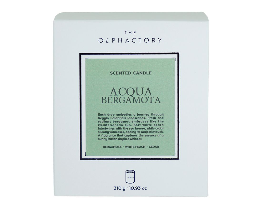 Свеча Ambientair The Olphactory White Insignia Acqua Bergamota / VV060AUWTO