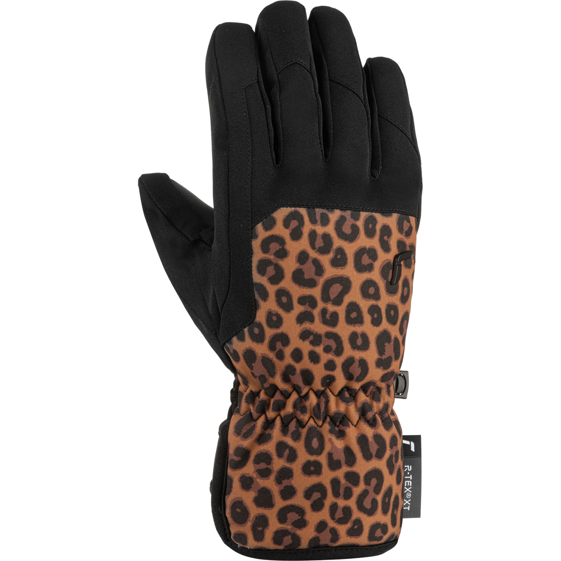Перчатки лыжные Reusch Keira R-Tex Xt / 6431214-7054 (р.7, Black/Brown Leopard)