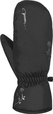 Варежки лыжные Reusch Ice Flower / 6431453-7702 (р.7.5, Black/Silver)