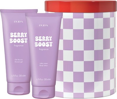 

Набор косметики для тела, Happy Box Kit Berry Boos Гель для душа+Молочко