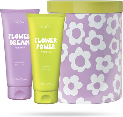 

Набор косметики для тела, Happy Box Kit Молочко для душа Flower Dream+Flower Power