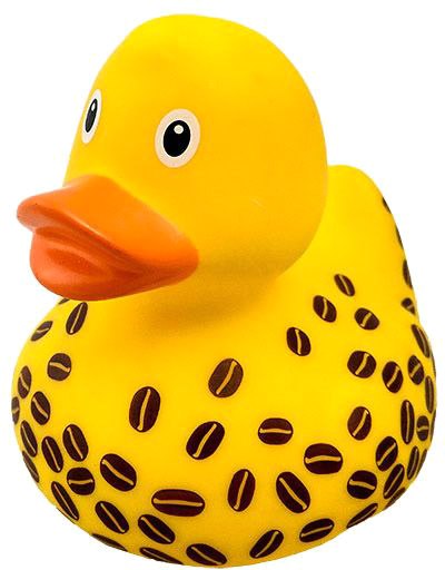 Игрушка для ванной Funny Ducks Кофе уточка / FuDu1833