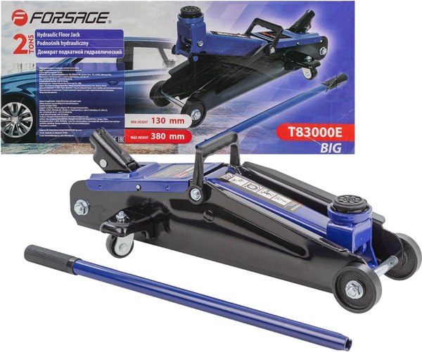 Подкатной домкрат Forsage F-T83000E Big (T82003)