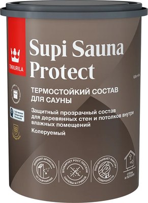 

Пропитка для дерева, Supi Sauna Protect EP