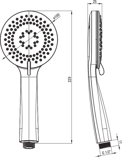 Смеситель Deante Agawa BQG 013M
