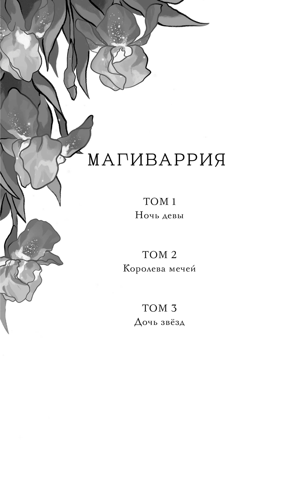 Художественная книга Черным-бело Ночь девы, твердая обложка (Бабчинская Юлия) — фото 2