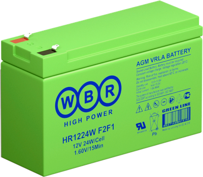 Батарея для ИБП WBR HR1224W F2 (12V 6Ah)