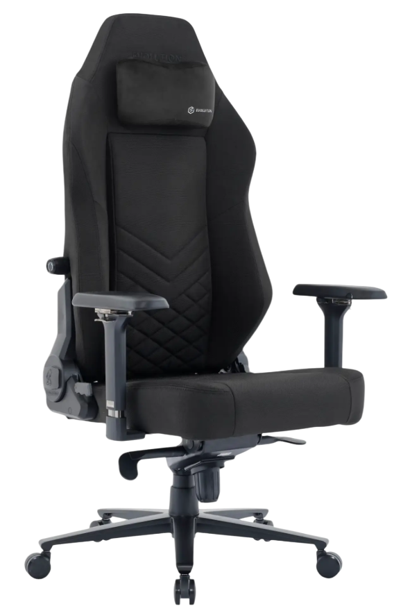 Кресло геймерское Evolution Titan Fabric (черный)