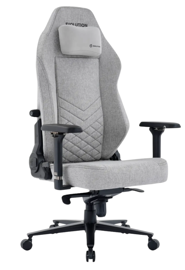 Кресло геймерское Evolution Titan Fabric (серый)